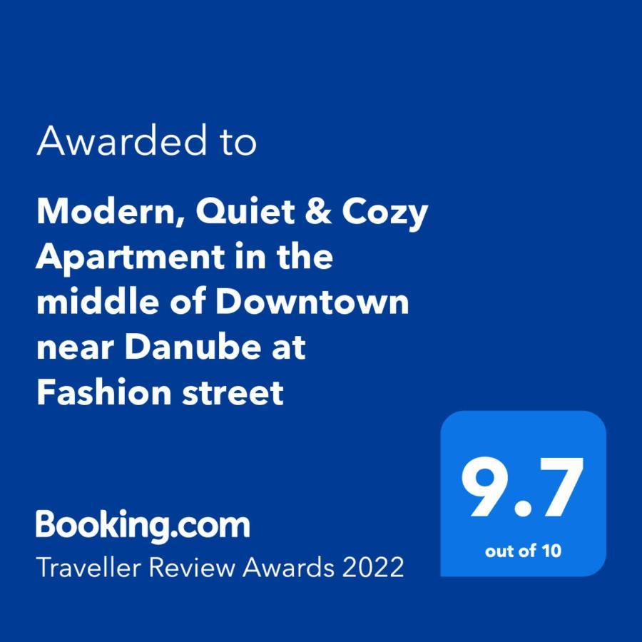 Modern, Quiet & Cozy In The Middle Of Downtown Near Danube At Fashion Street * Boedapest